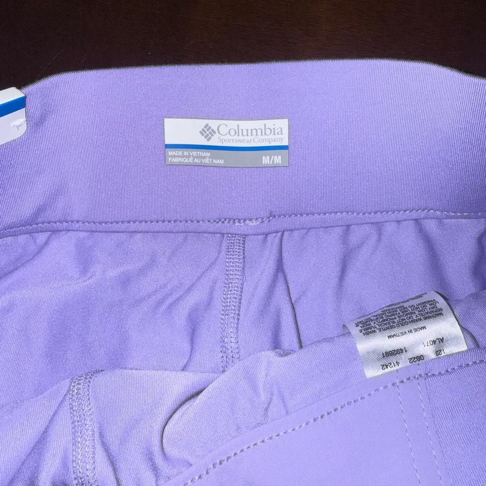 Columbia Light Purple adjustable sides Skort. NWT size M - Picture 6 of 9